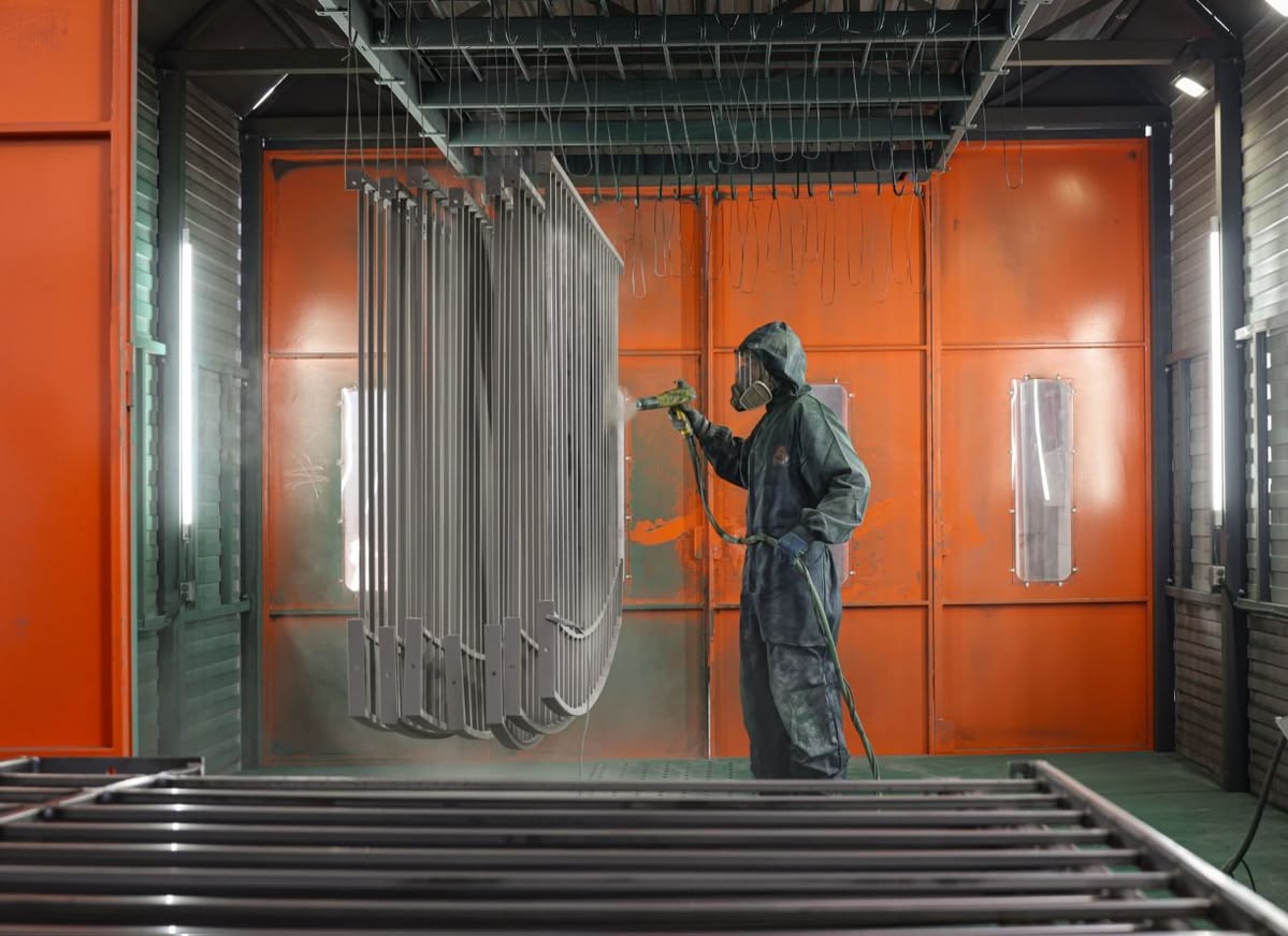Sandblasting and Paint Spray Booths